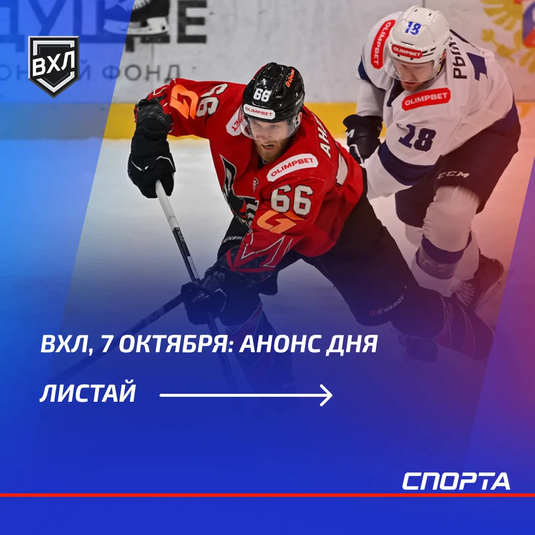 В регулярном чемпионате ВХЛ состоится очередной насыщенный игровой день. В Омске «Крыль...