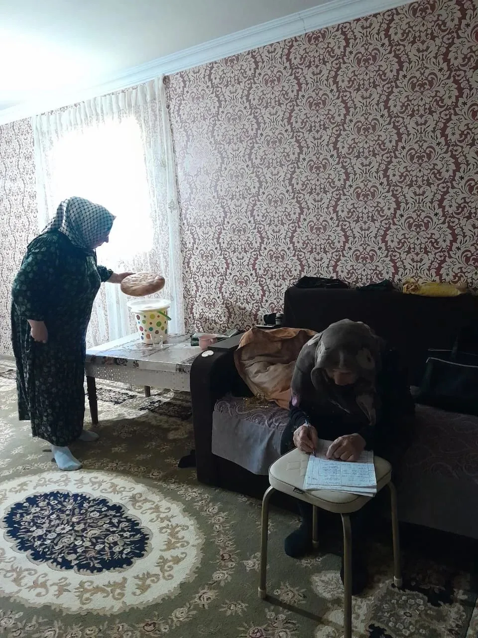 📍Социальные работницы отделения социального обслуживания на дому граждан пожилого возр...