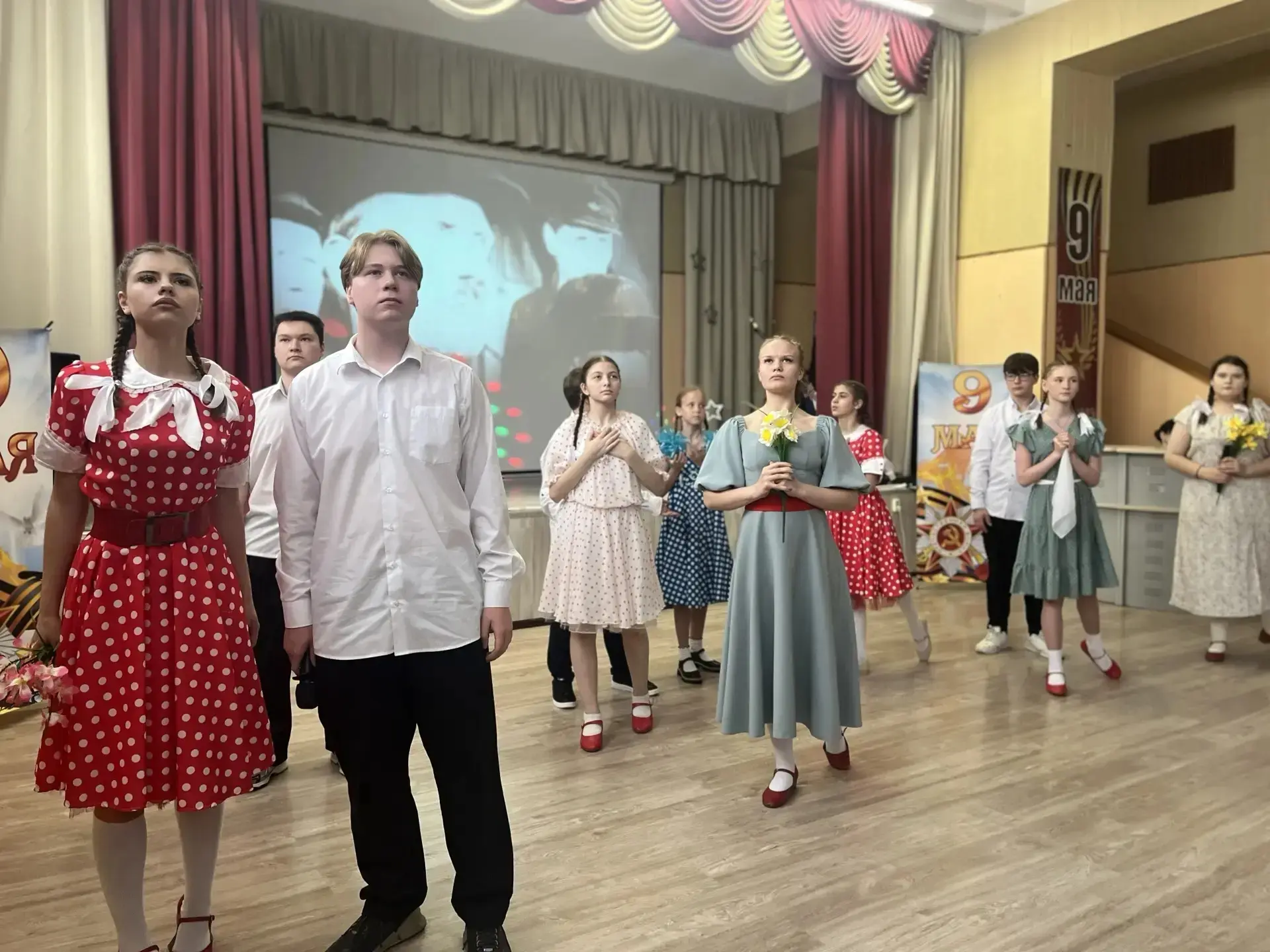 МБОУ Голицынская СОШ 2 🎉 Праздничный концерт в честь Великой Победы! 🎉  В нашей школе состоялся боль