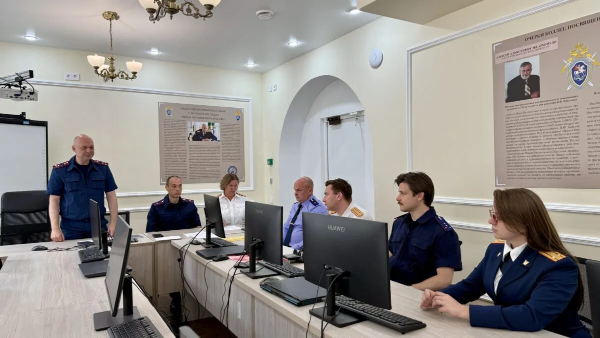 И к вопросам культурной жизни Следственного комитета России: Как сообщается, недавно руководитель Ку