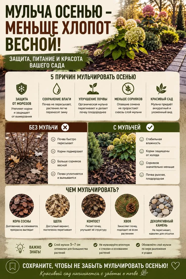Немного о мульчировании