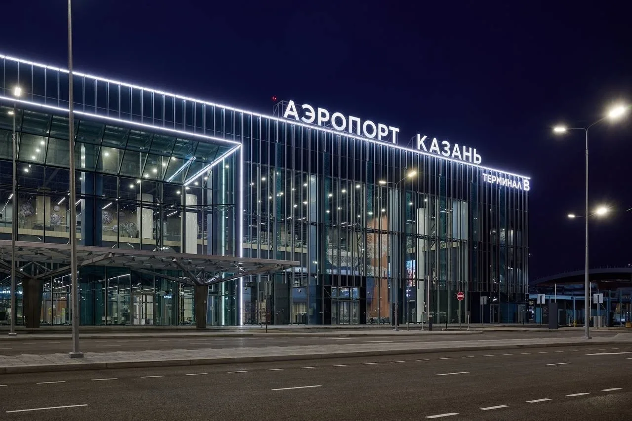 Так сейчас выглядит новый терминал аэропорта Казани — здание полностью достроено.