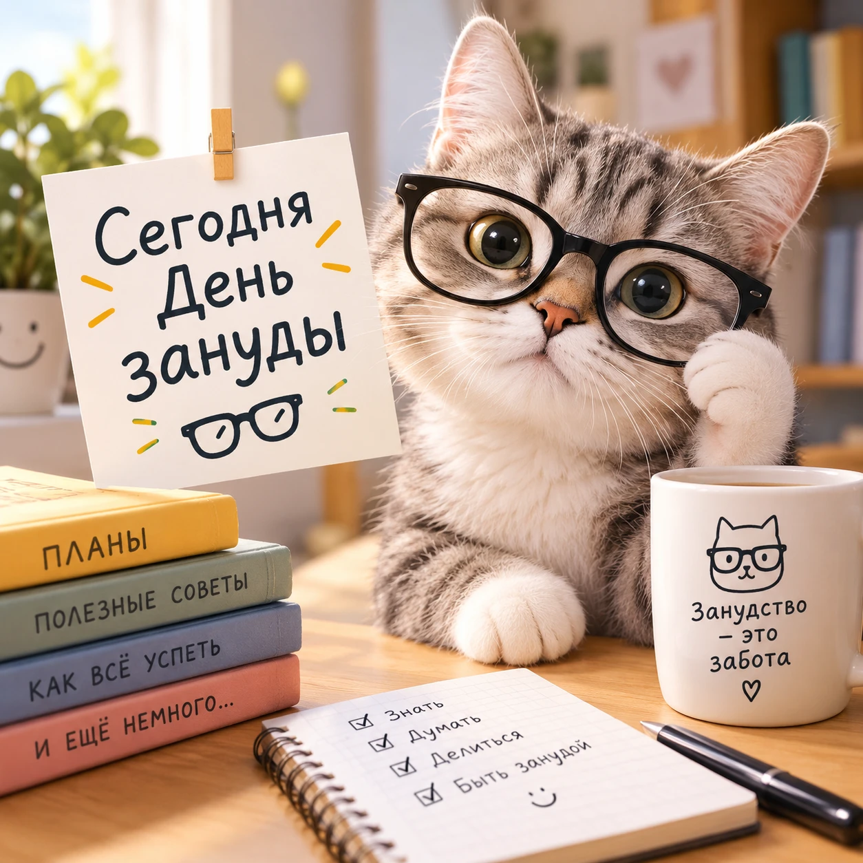 🤓 Сегодня отмечается День зануды