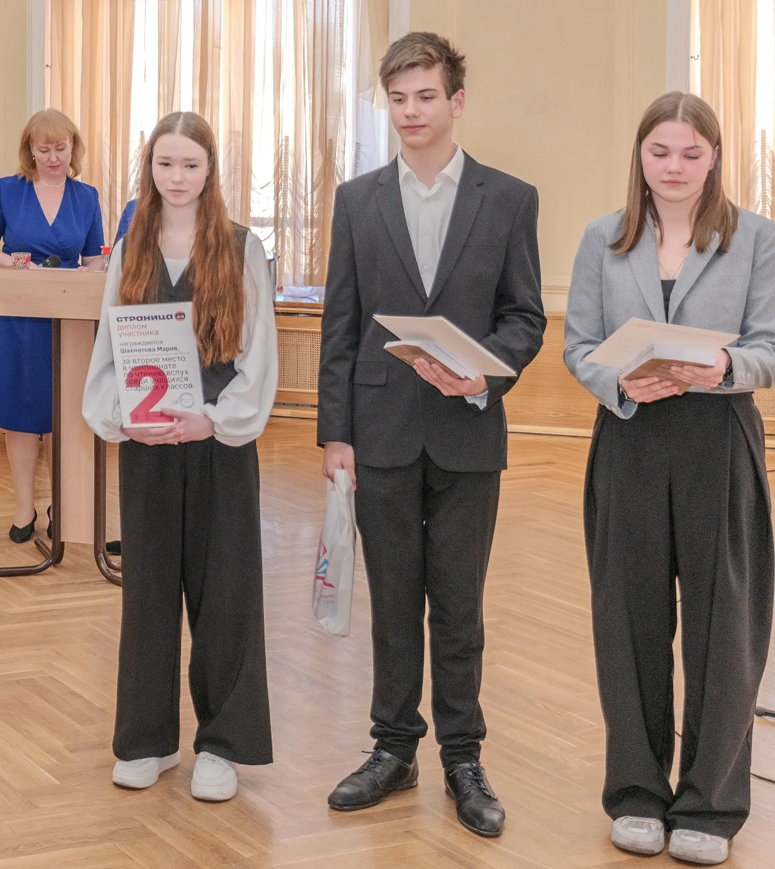 #нашипобеды  🥇Поздравляем Михаила Козырева с победой в финале Чемпионата по чтению вслух среди учащи