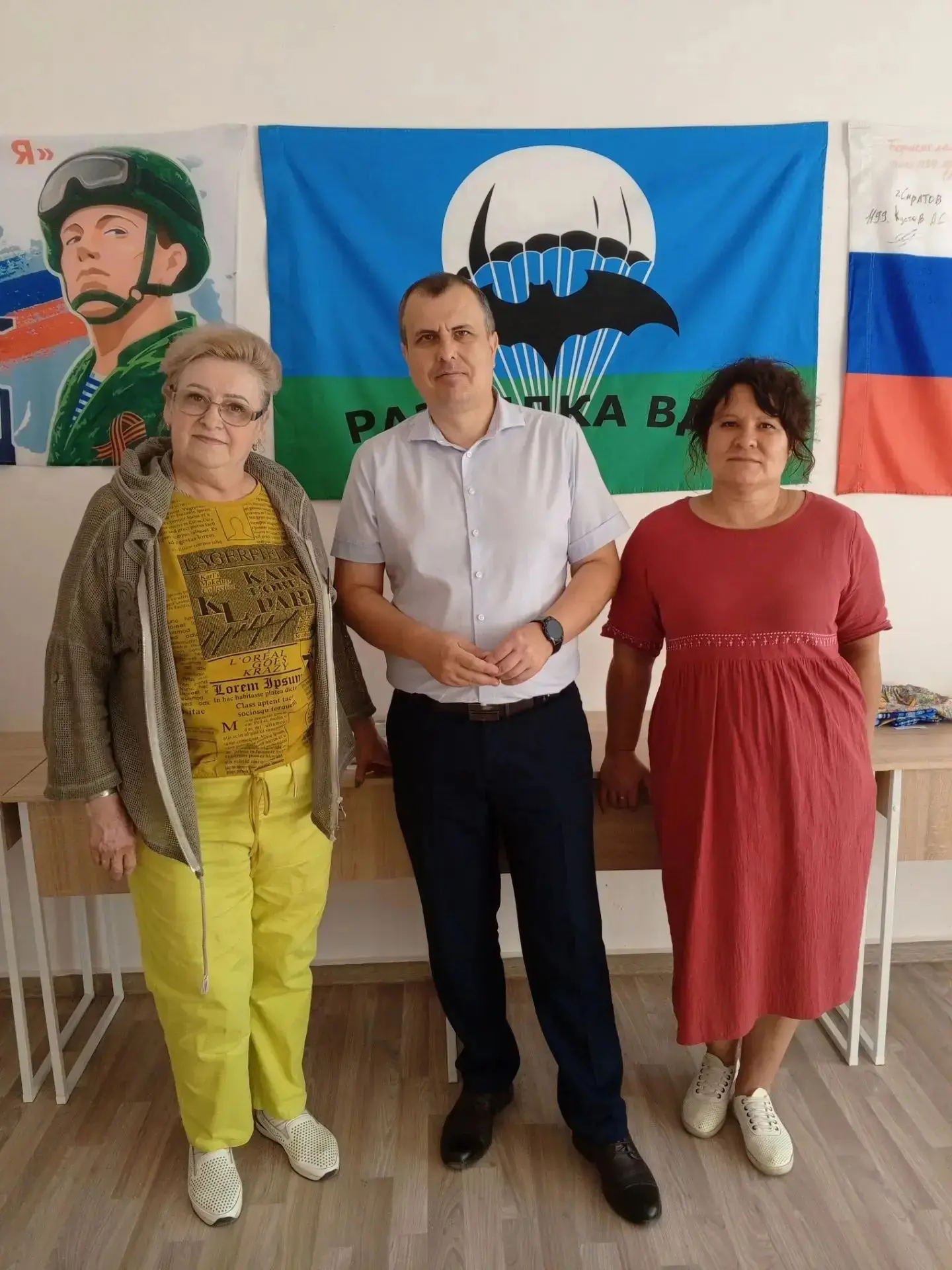 Сегодня Волонтёрский штаб Фёдоровского района посетил Первый заместитель председателя к...
