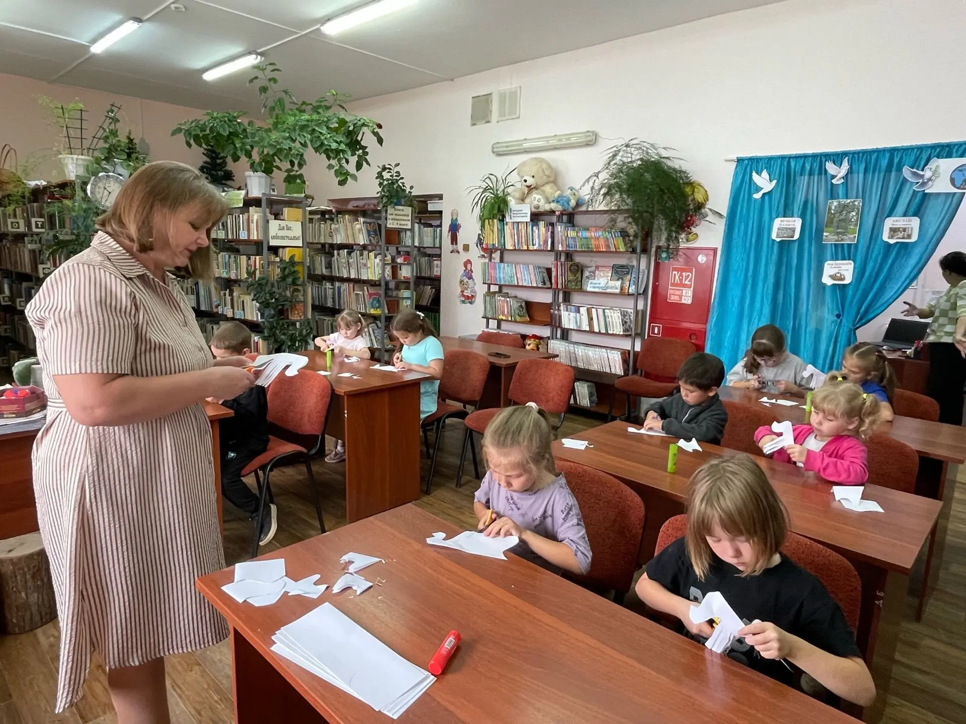 Мастер – класс «Голуби мира».