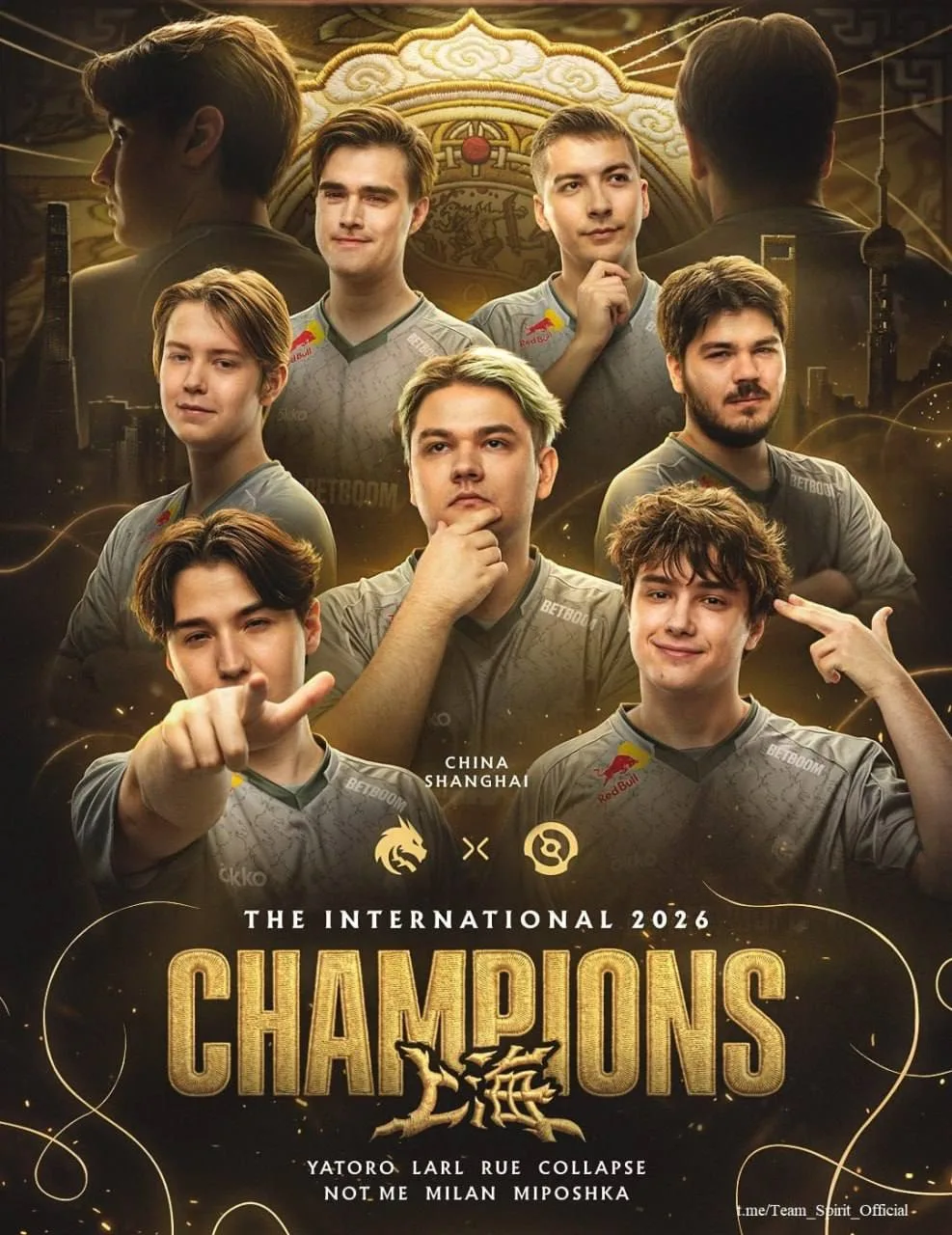 🏆 Team Spirit стала трёхкратным чемпионом The International