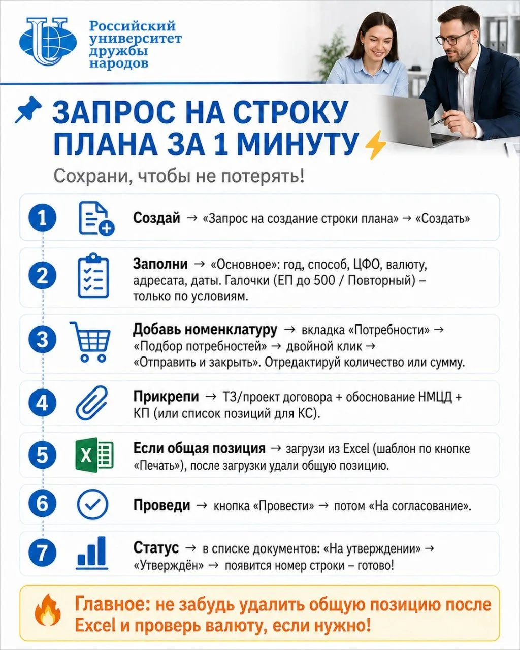 📌 ЗАПРОС НА СТРОКУ ПЛАНА ЗА 1 МИНУТУ ⚡️
Сохрани, чтобы не потерять!
1️⃣ Создай → «Запрос на создани