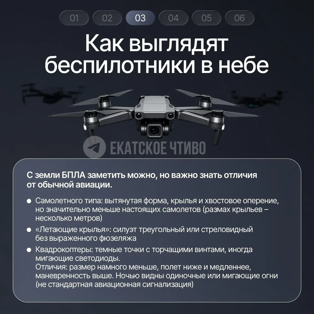 Как распознать беспилотник?  Жители многих регионов России все чаще сталкиваются с угрозой атак БПЛА