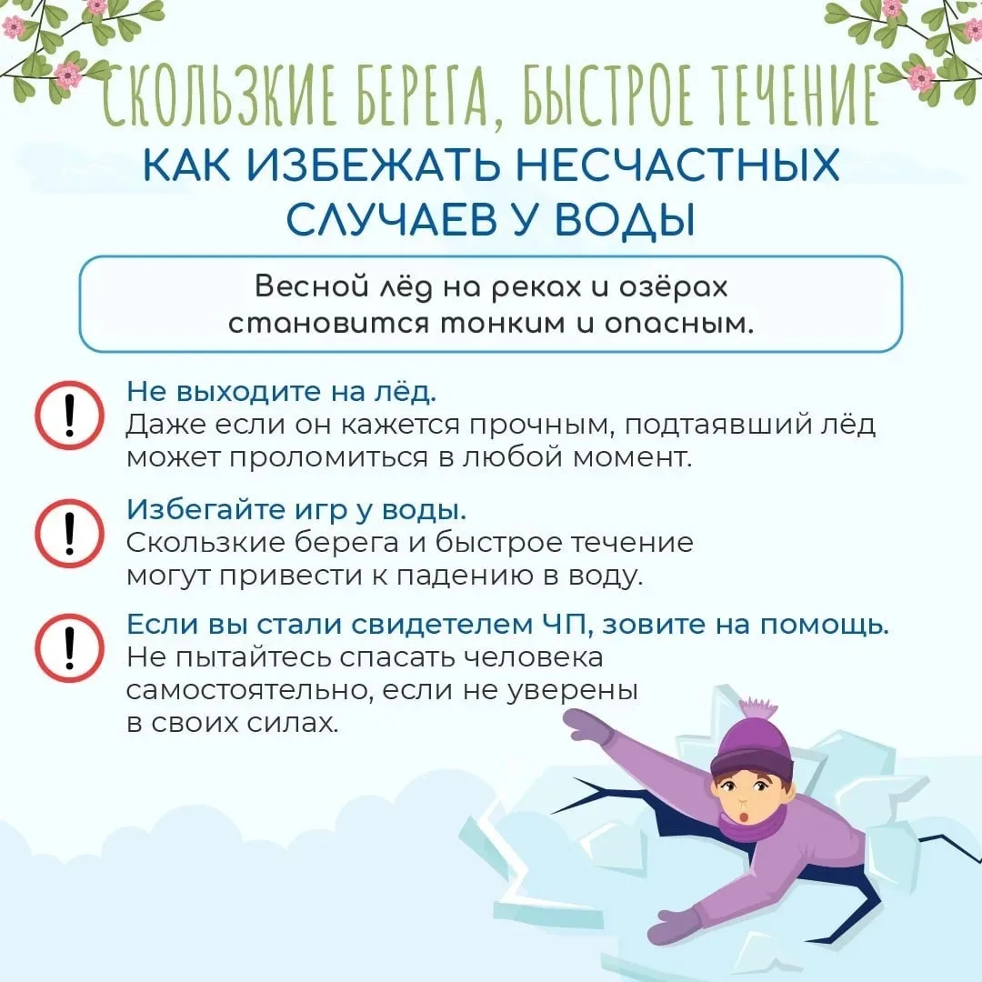 🌱Весенние каникулы — время радости для детей, но повышенной ответственности для взрослых  Уважаемые 