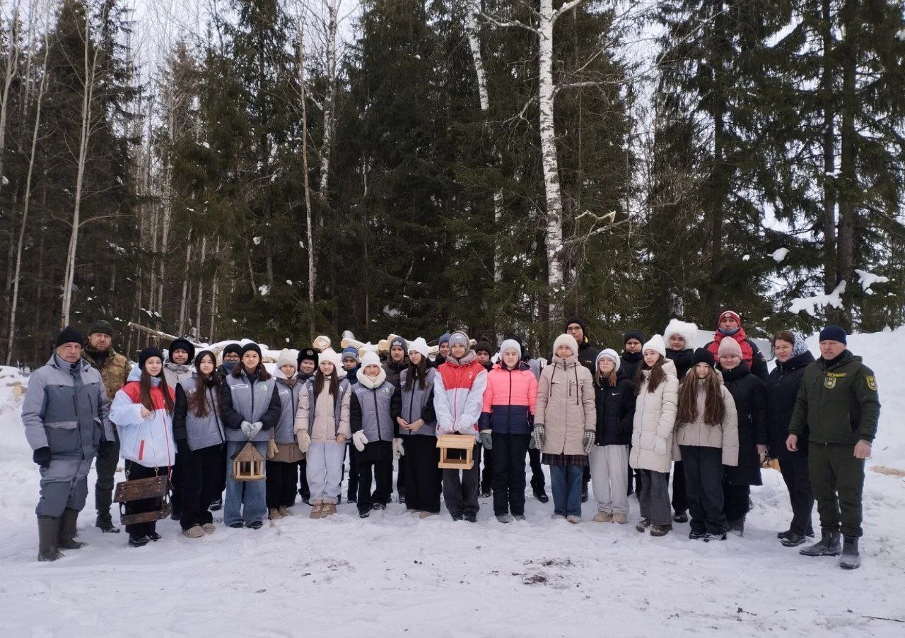 ❄️ Зима — непростое время для лесных жителей!