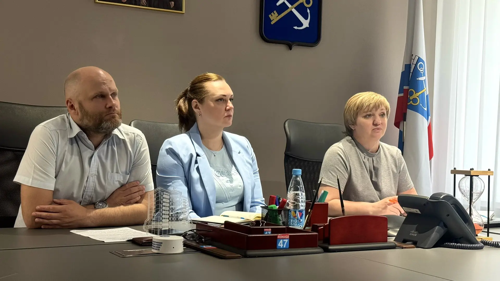 👥В комитете состоялось еженедельное ВКС с управляющими организациями