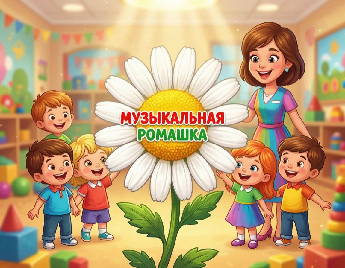 В группе «Звёздочки» сегодня расцвела настоящая «Музыкальная ромашка»! 🌼🎶Вместе с Тат...