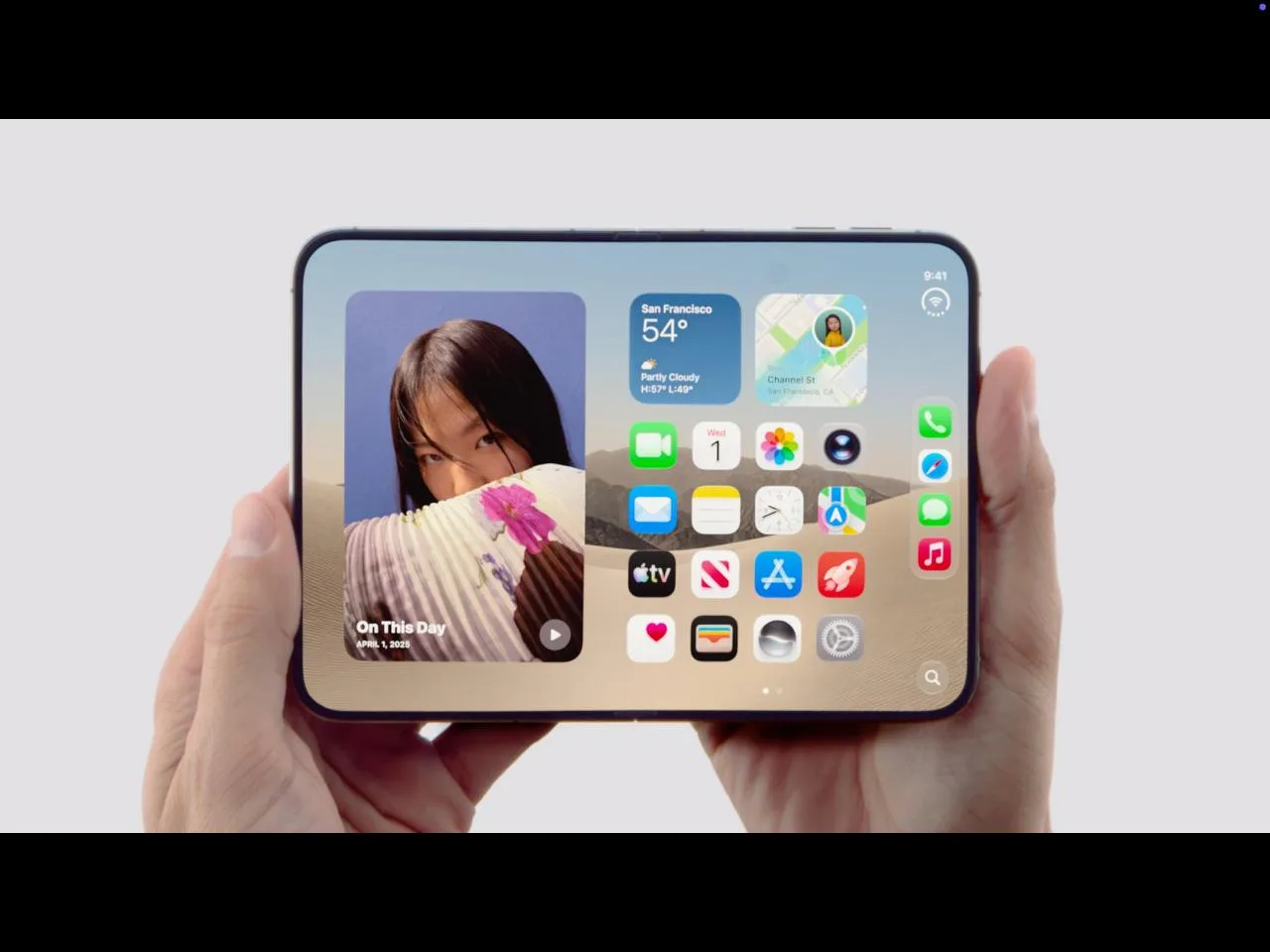 Перед вами первый складной iPhone Duo