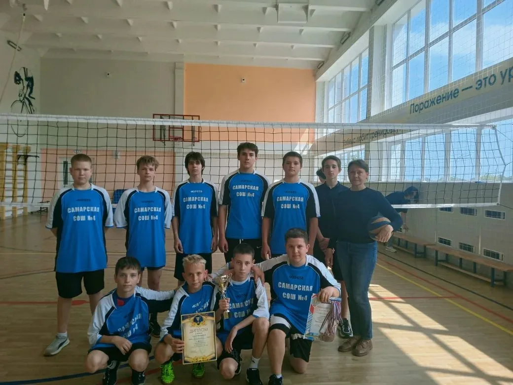 🏐 Сегодня на базе Кулешовской СОШ №16 прошли заключительные соревнования по волейболу среди мальчик