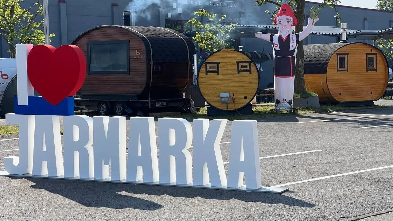 Участие Bochky в русскоязычной ярмарке (Jarmarka, Бад-Зальцуфлен 🇩🇪) — это ежегодное масштабное ку