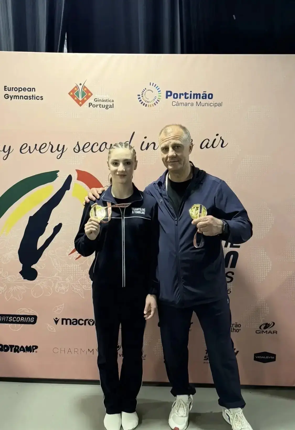 Оренбургские спортсменки выиграли золотые медали чемпионата и первенства Европы по прыжкам на батуте