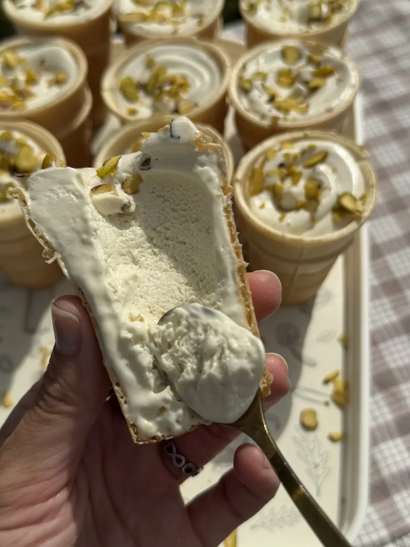 Мороженое «Фисташковый пломбир». Невероятно вкусное ☺️🍦