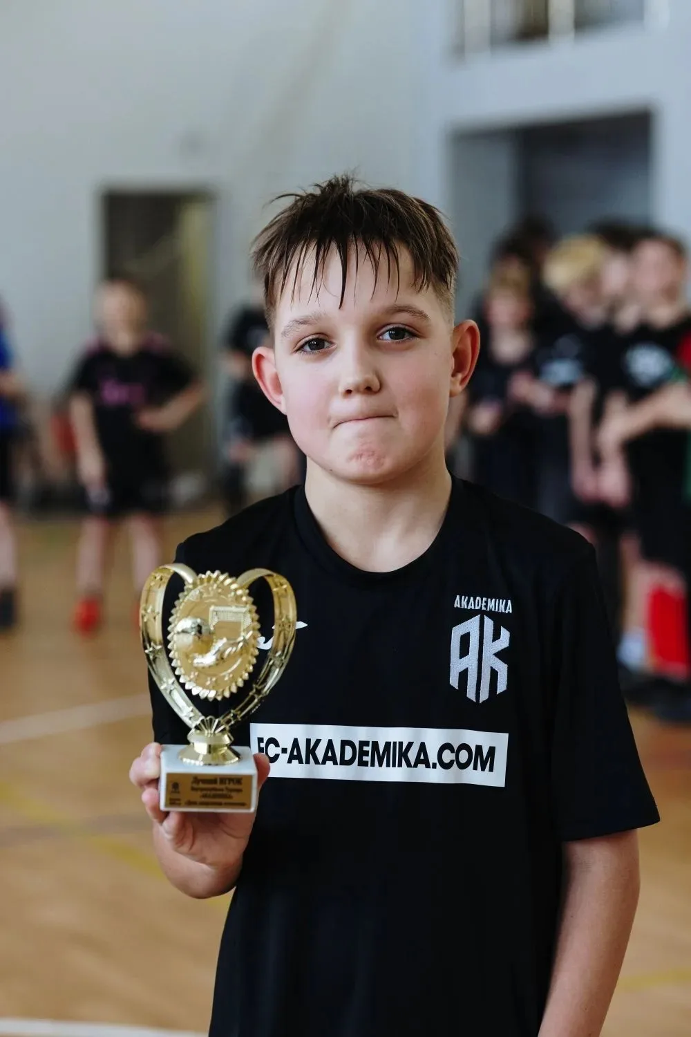 Отличные новости! На внутриклубном чемпионате "Академика", который прошёл в честь 23 февраля, ученик