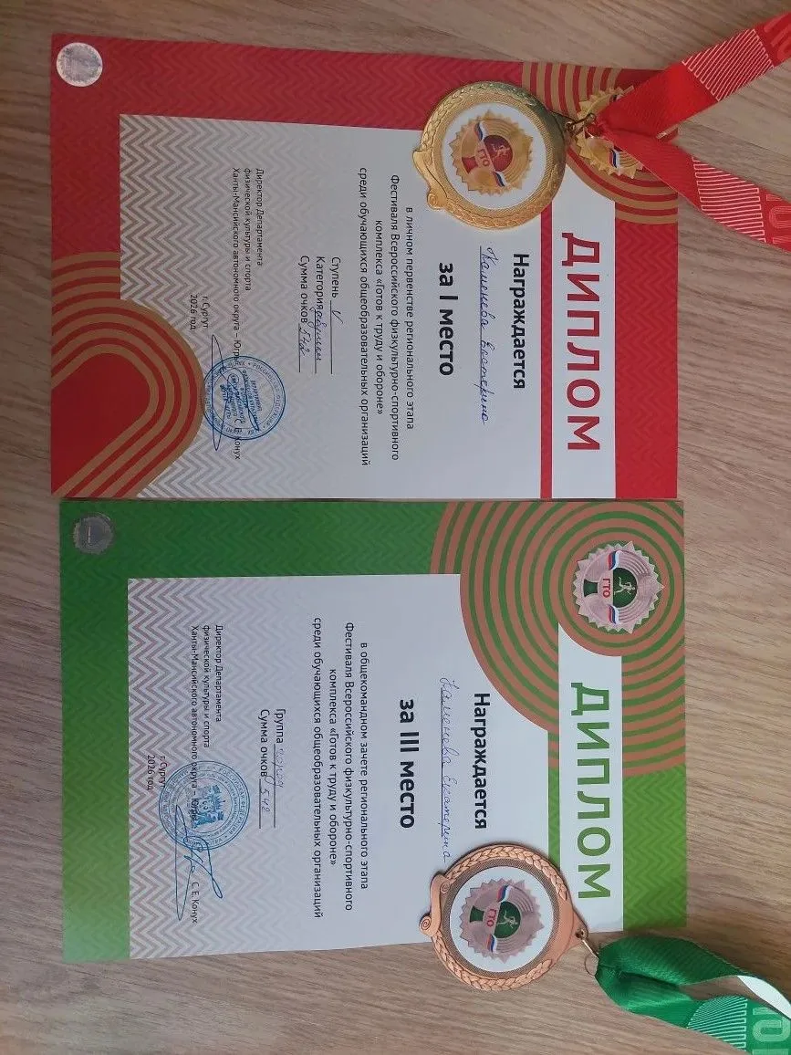 🏆 Поздравляем с блестящей победой на Окружных соревнованиях ГТО!  🗓️ 29 марта 2026 года завершились 