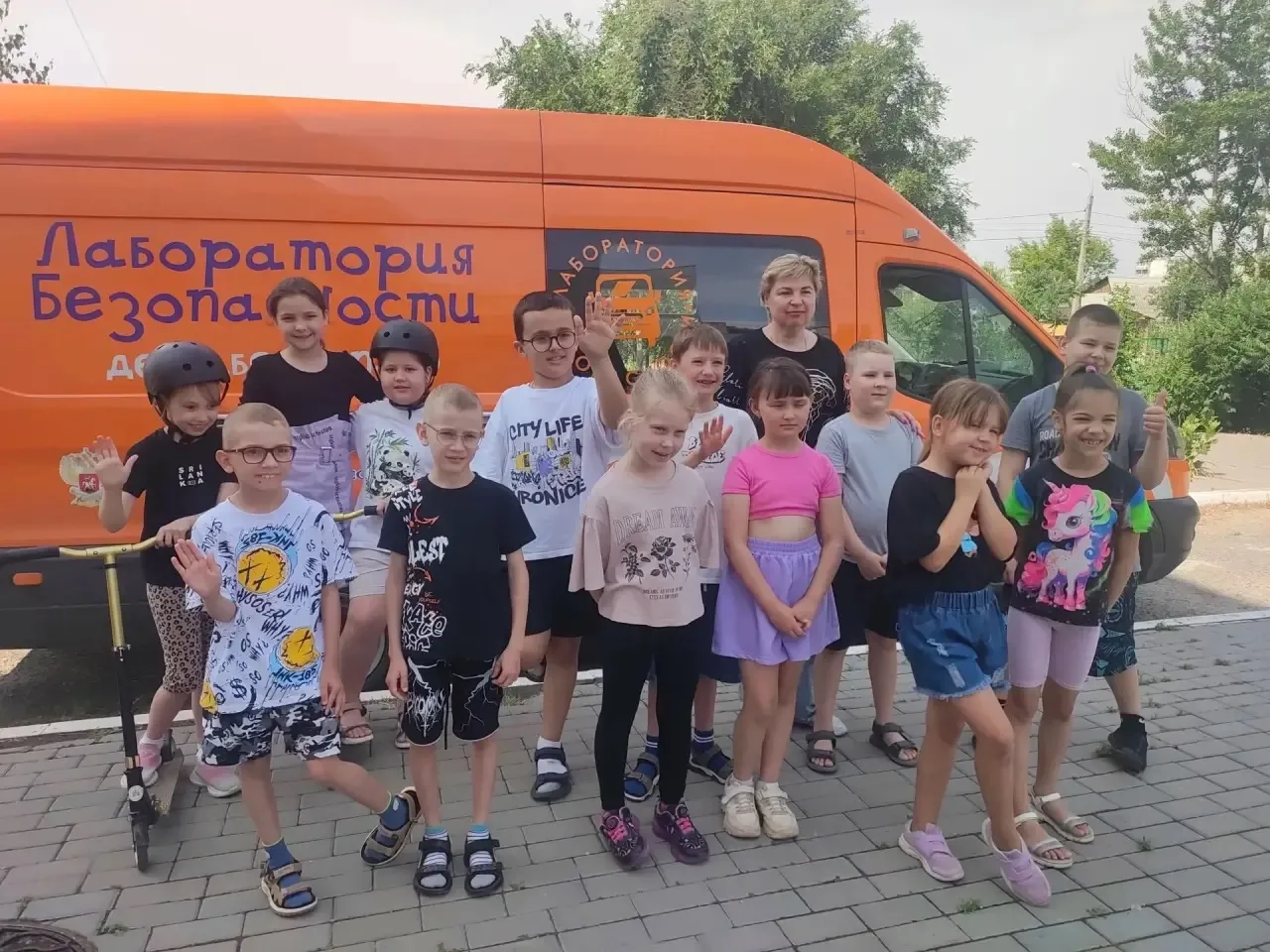 ❗️19 июня 2026 года в пришкольном лагере «Краски лета» прошло выездное профилактическое мероприятие.