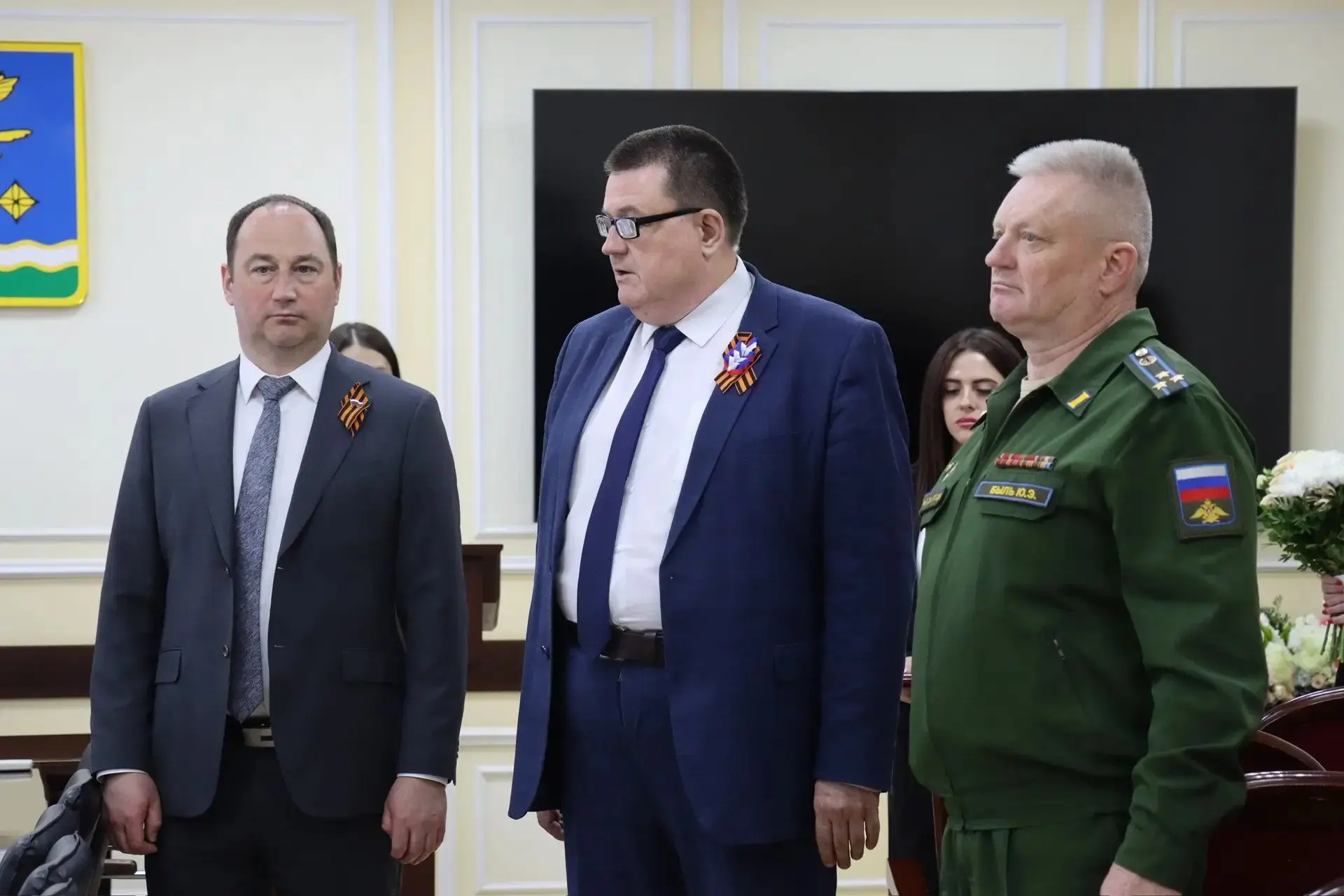 В преддверии Дня Победы в Ступино вручили награды ветеранам СВО, родным погибших героев и членские к