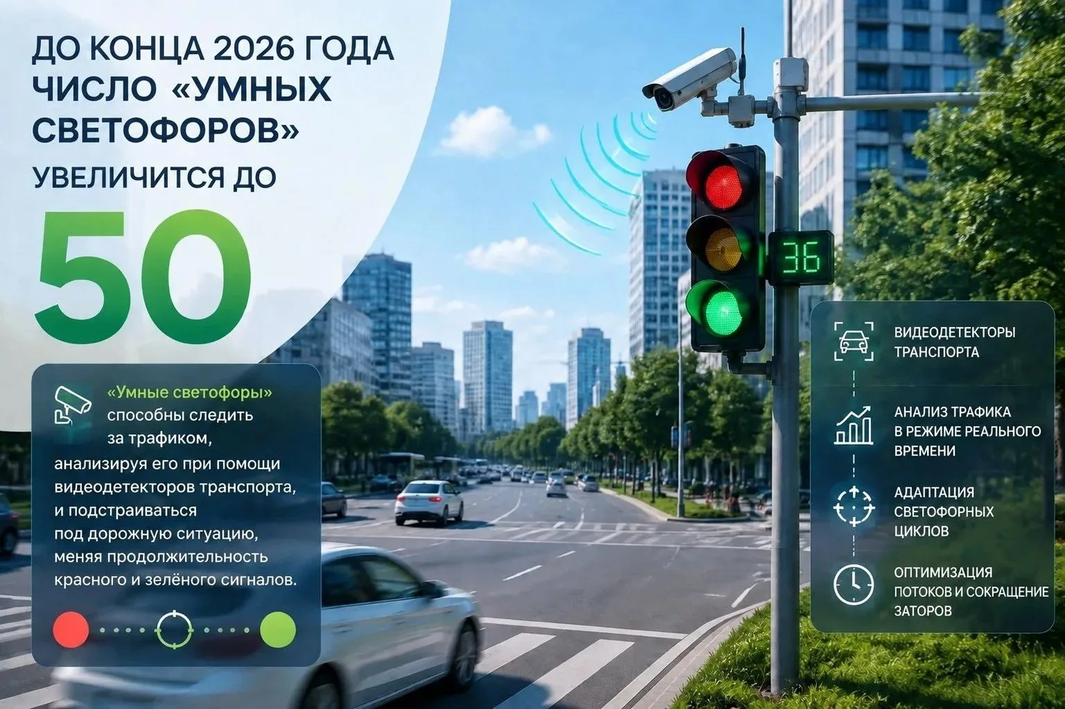 🚦До конца года число «умных светофоров» увеличится до 50

С 2023 года уже 33 светофорных объекта Вл