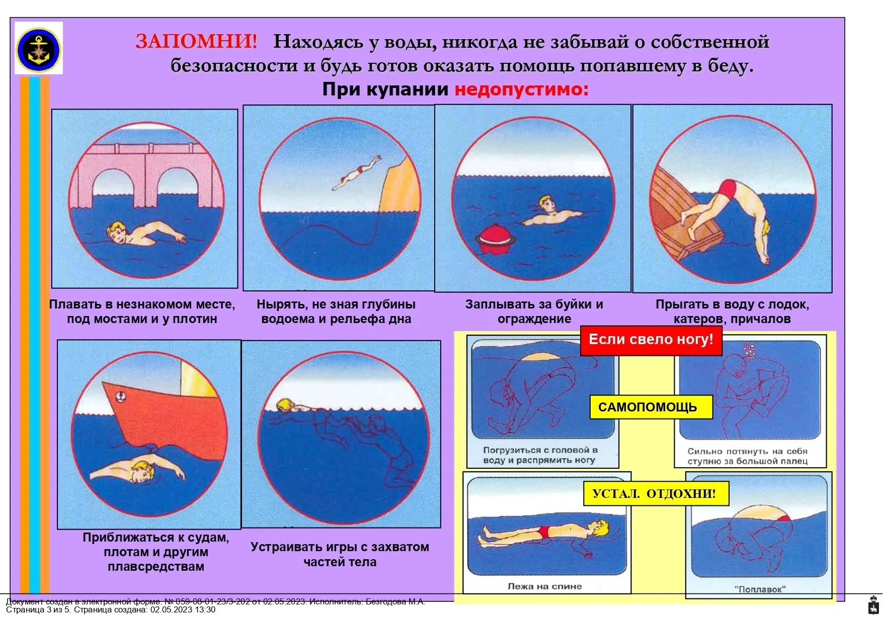 Безопасность на воде