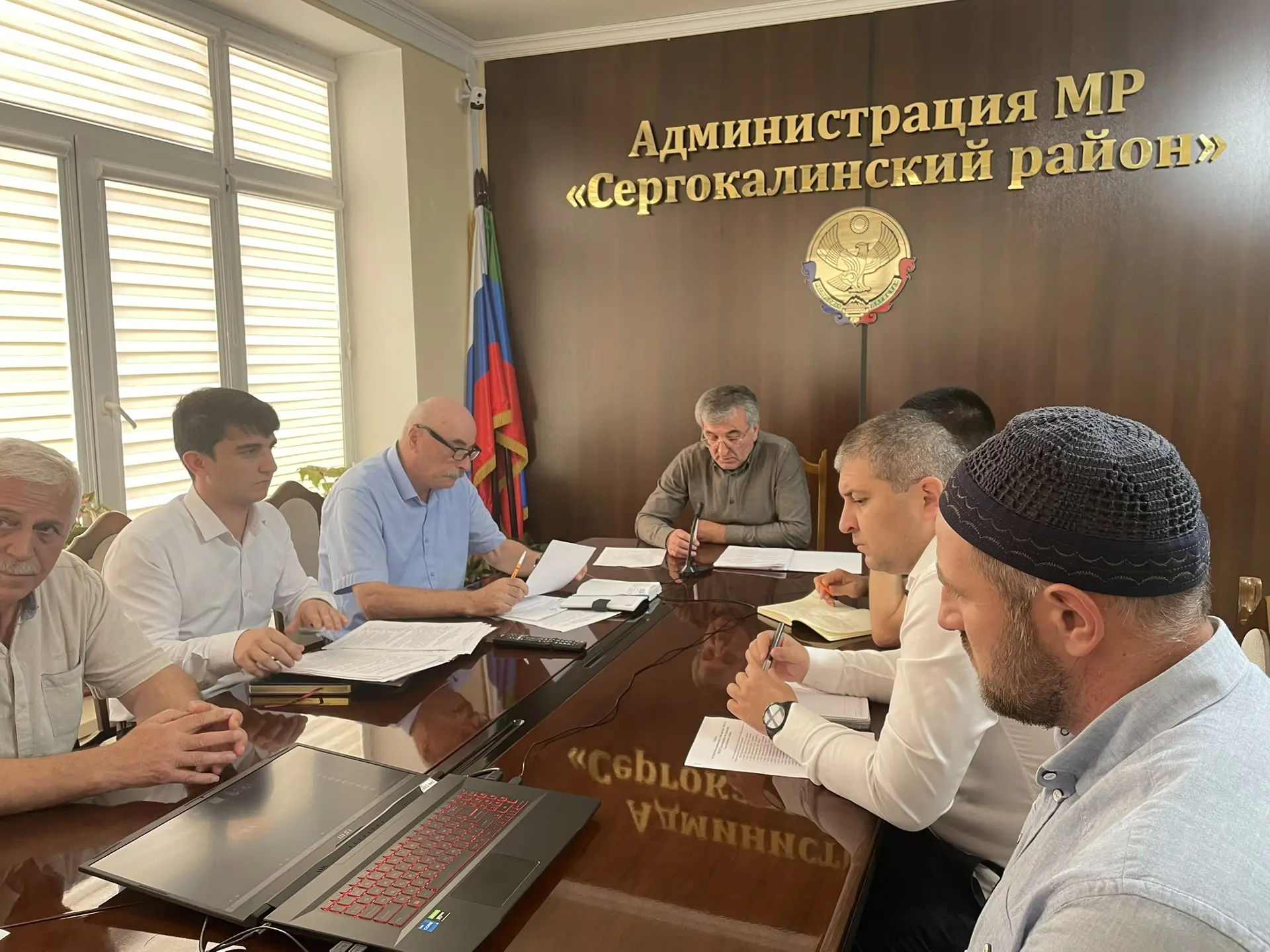 26 августа в зале совещаний Администрации МР «Сергокалинский район» под председательств...