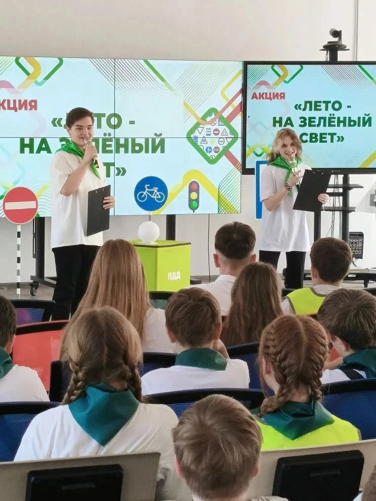 Сегодня наши ребята из филиала МАОУ «Татановская СОШ» в д.Красненькая побывали на открытии акции «Ле