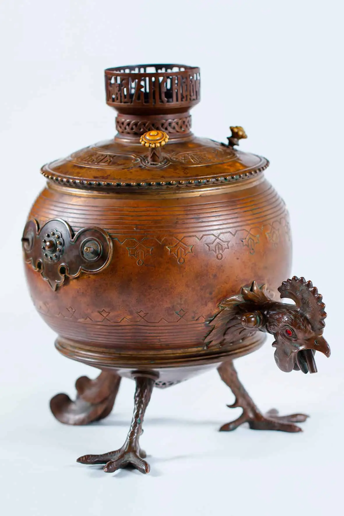 Самовар "Петух".