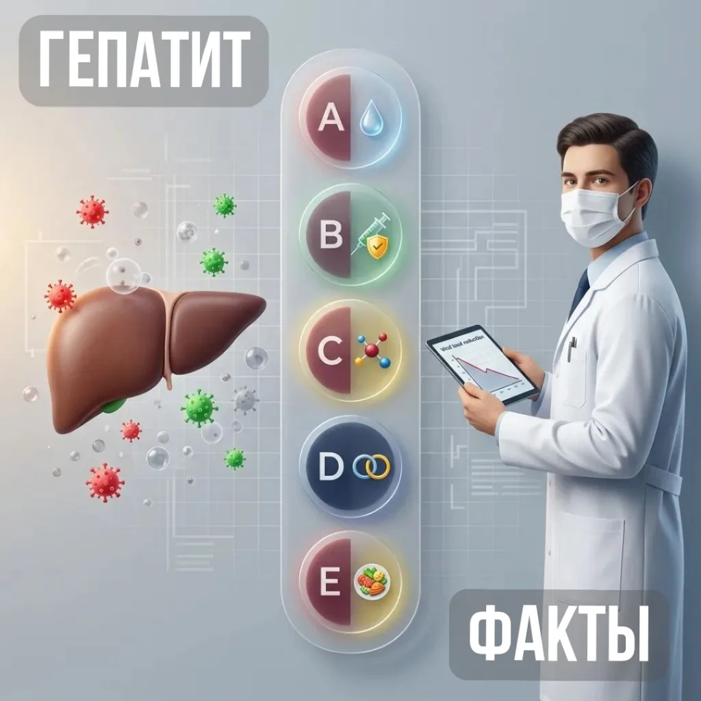 🦠 Гепатит: интересные и малоизвестные факты 🦠