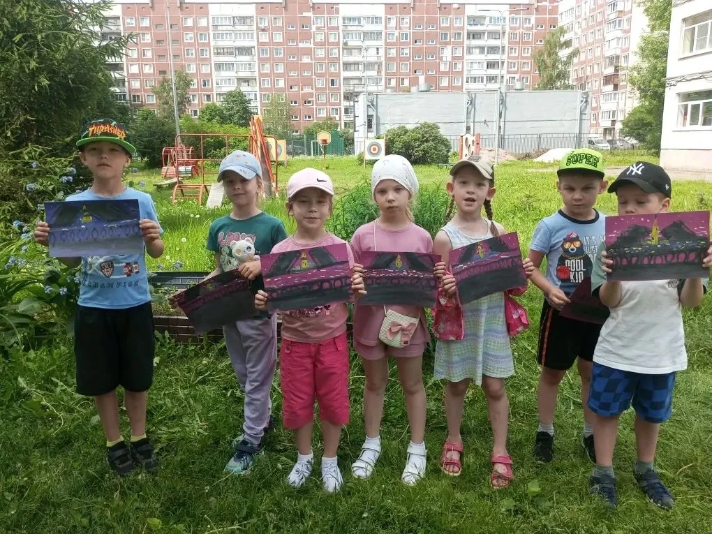 Ребята из группы «Звездочки» отправились в воображаемое путешествие по самому красивому городу - Сан