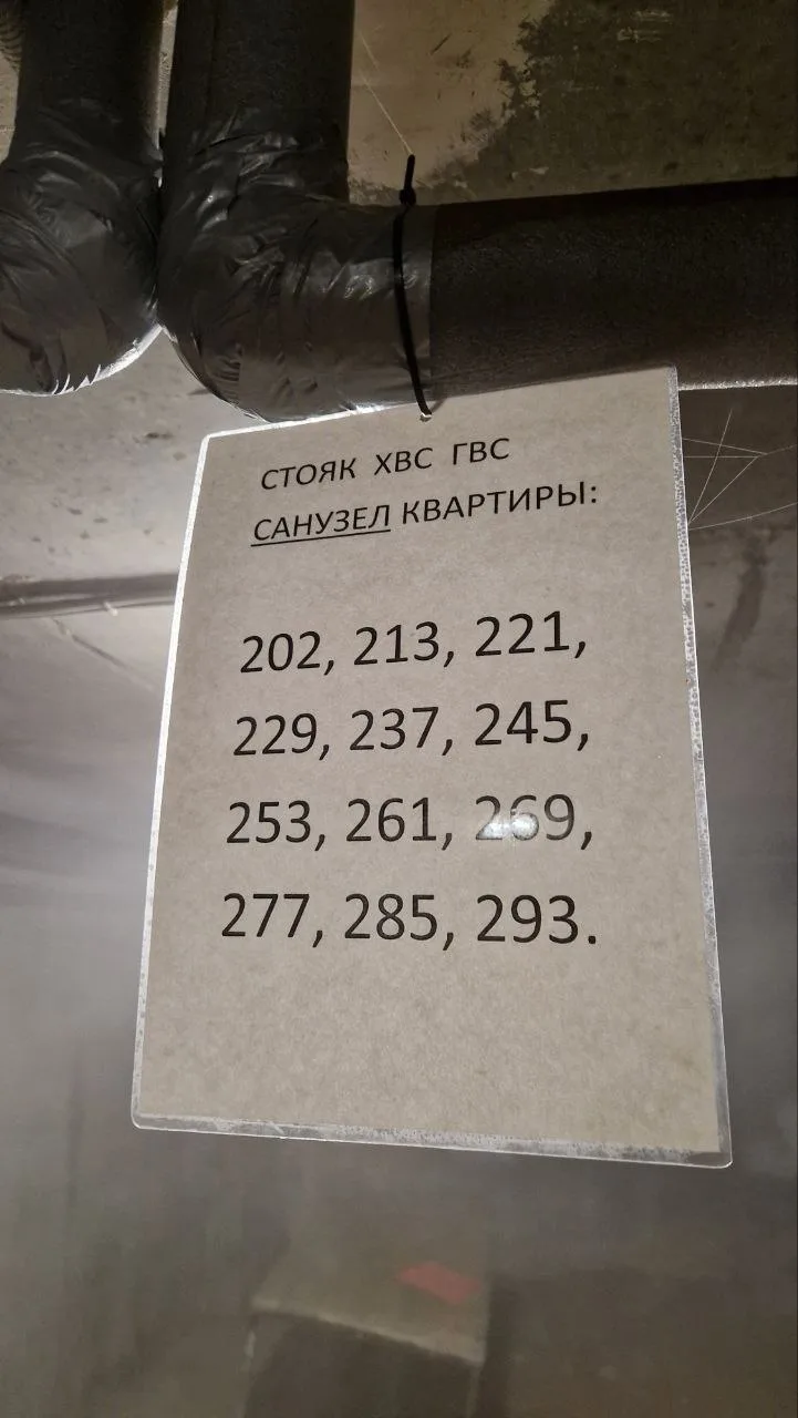 Отключена горячая вода. Прорыв