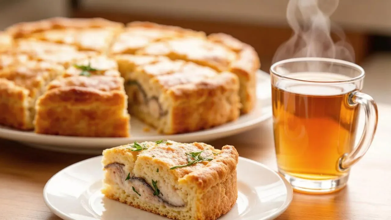 Пирог с маслятами «Как у бабушки»: уютный вкус детства