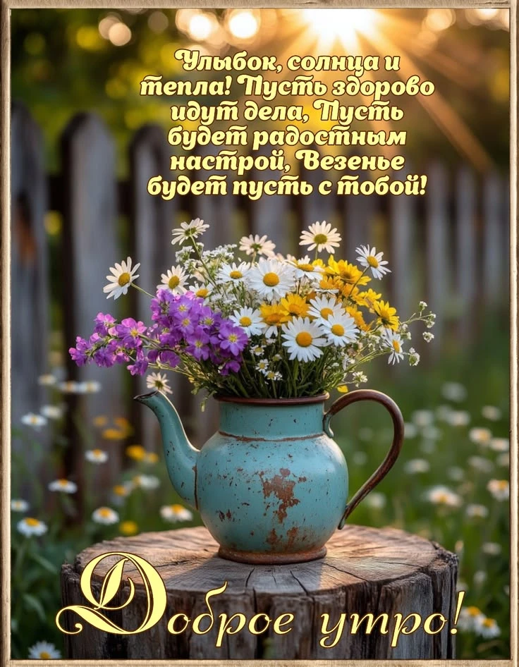 Доброе утро!💛