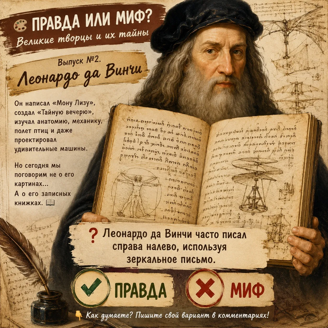 🎨 ПРАВДА ИЛИ МИФ?