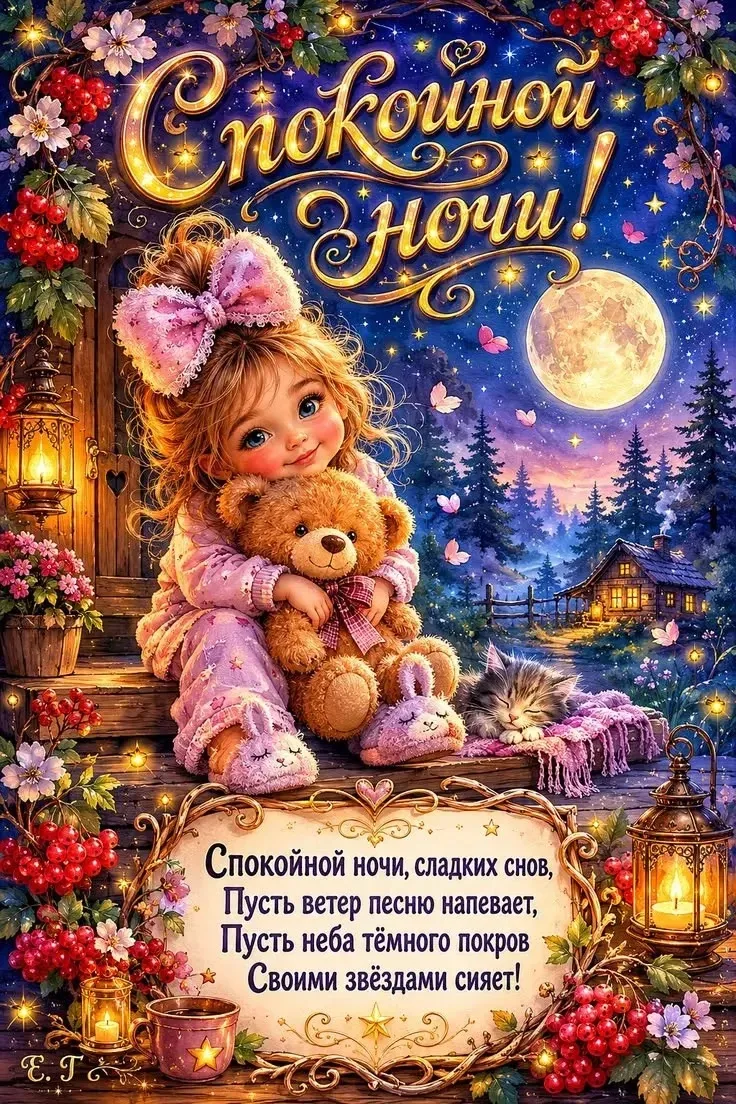 🥰 Ставьте реакции и делитесь открыткой с близкими ❤️