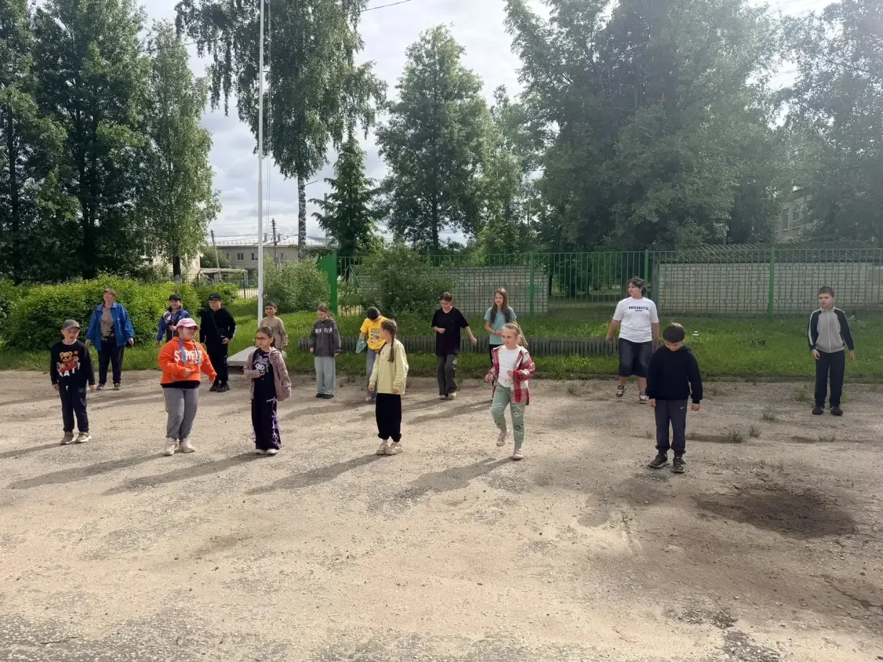 Очередной замечательный и насыщенный день в школьном лагере.