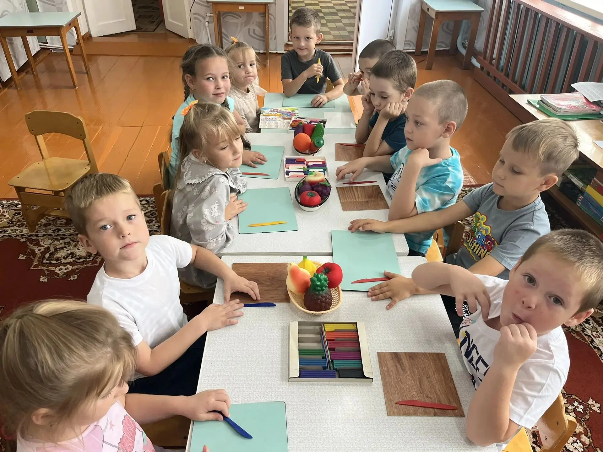 🍎🥕 Фрукты и овощи на нашем столе!
