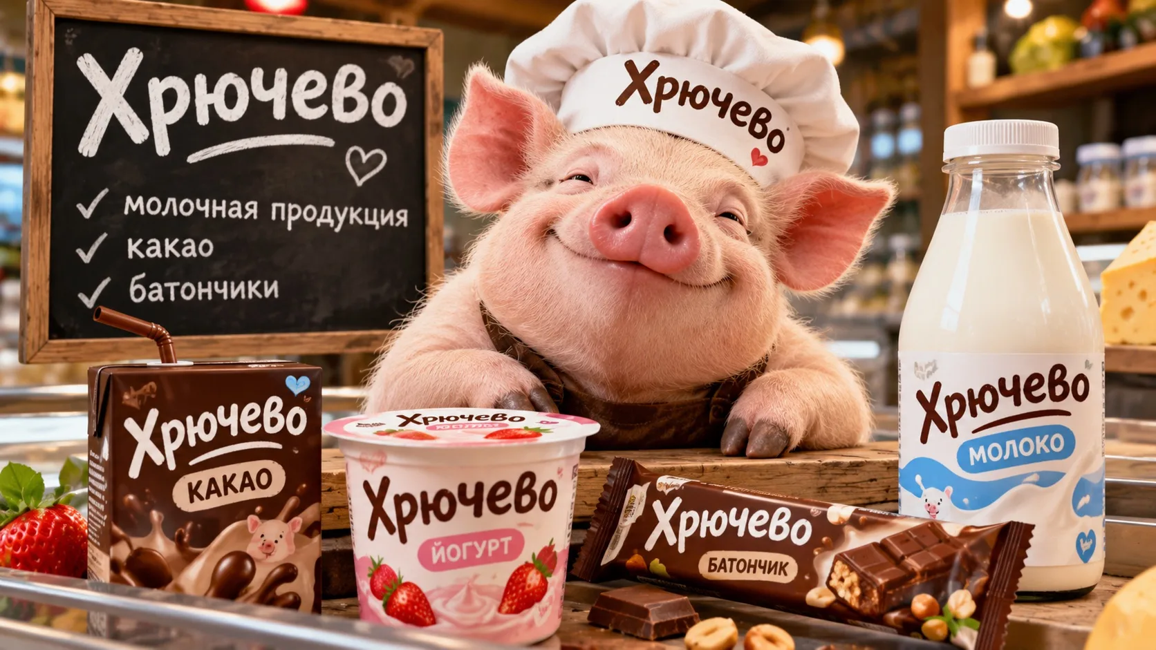 😅 В России хотят выпускать «Хрючево» — в Роспатент подали заявку на бренд