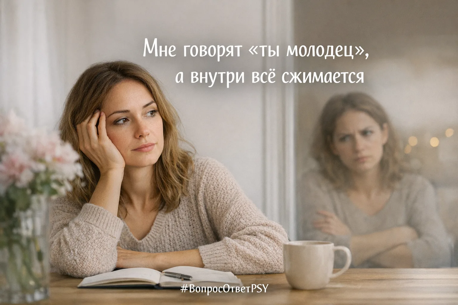 «Мне говорят «ты молодец», а внутри всё сжимается...»