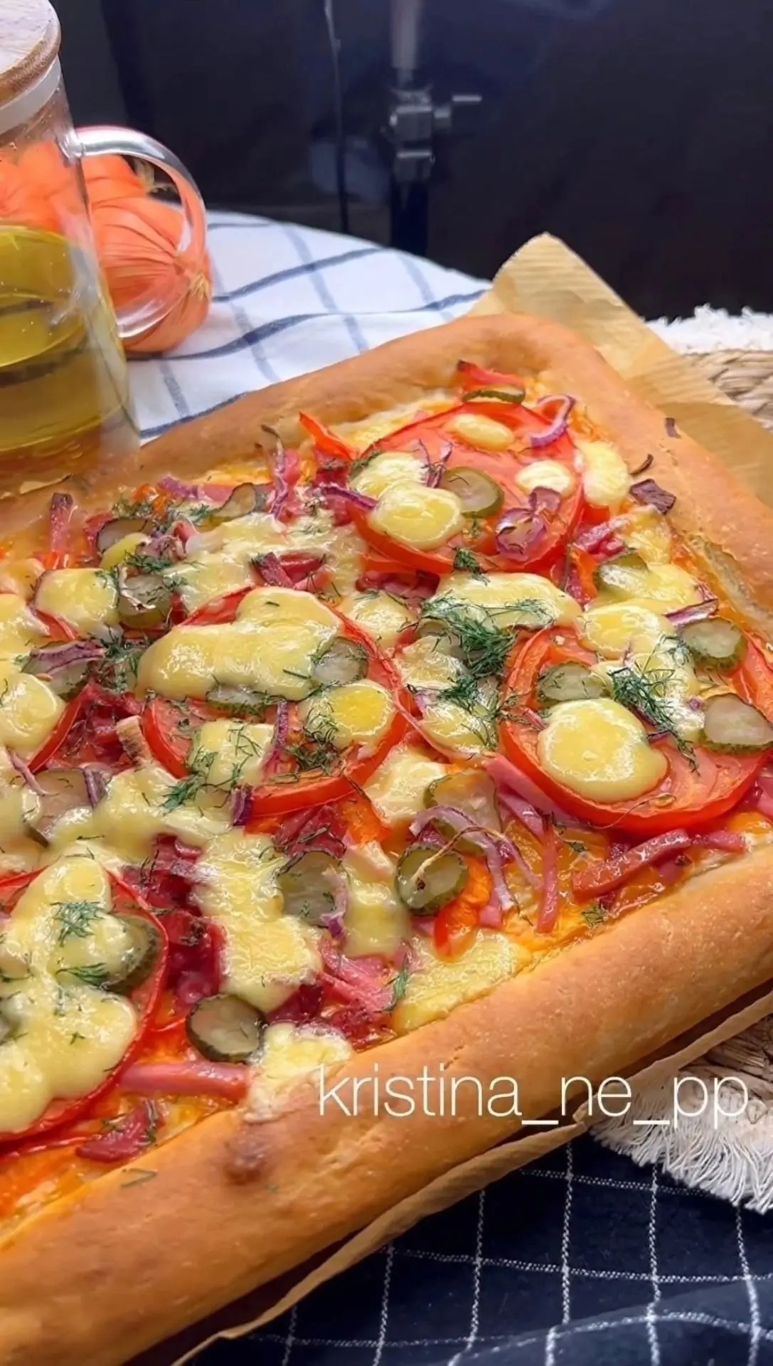 Домашняя пицца 🍕