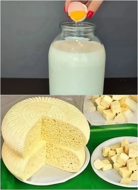 🧀 Натуральный сыр из 3-литровой банки молока — просто, вкусно и без добавок! 🌟  Забудьте о магазинны