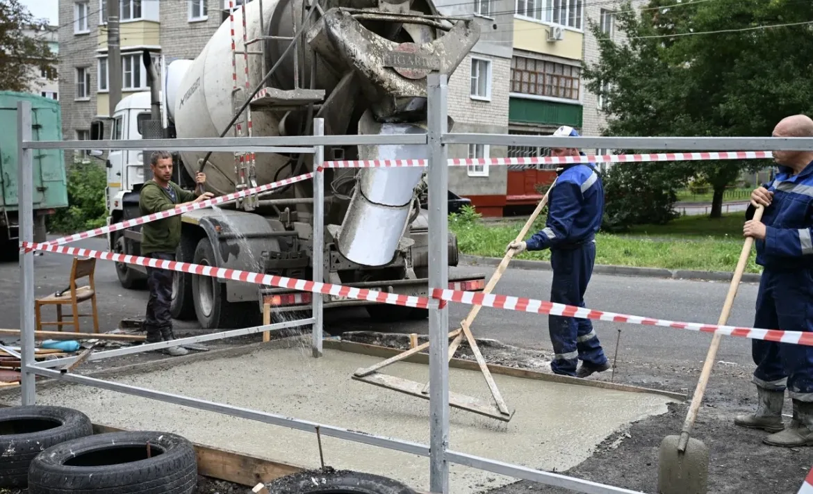🗑️В Тамбове на трех улицах устанавливают новые площадки для крупногабаритных отходов.