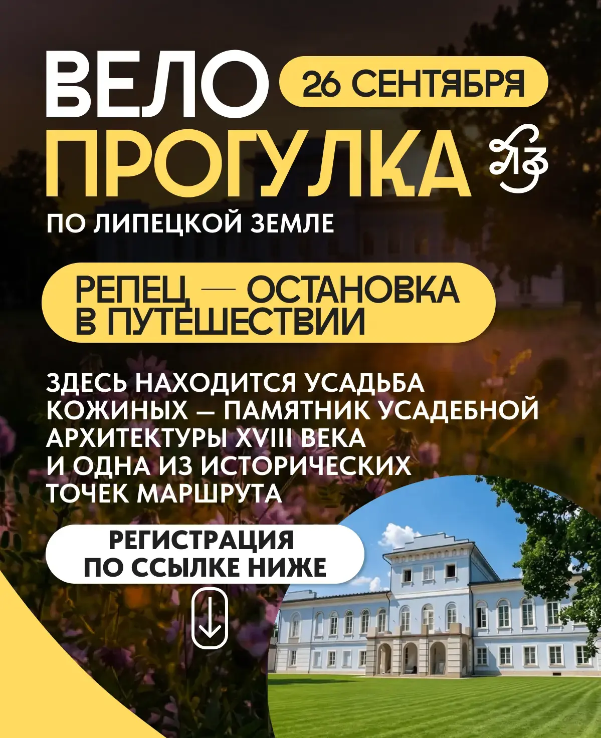 ЗАЧЕМ ВЕЛОСИПЕДИСТАМ ЕХАТЬ В РЕПЕЦ? 🚲