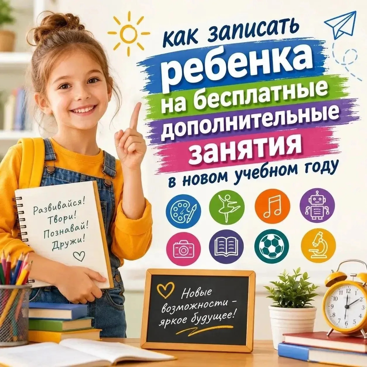 Сертификат ПФДО дает возможность записать ребенка на бесплатные занятия