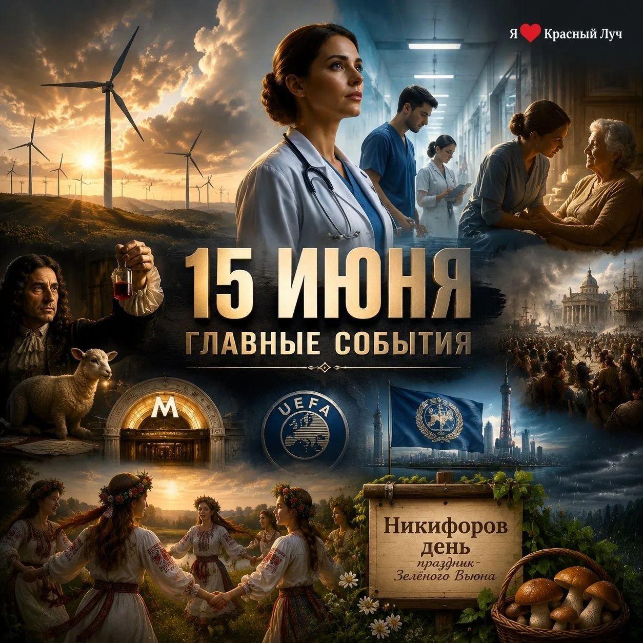 🌍 Интересное сегодня15 июня

· 💨 Всемирный день ветра — напоминание о силе природы и важности ветр