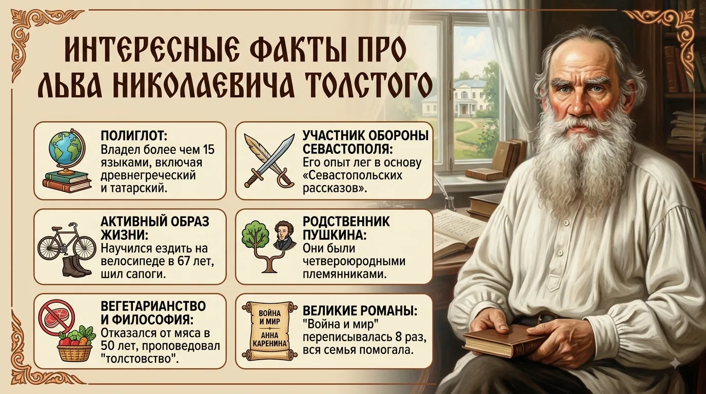 📖 Толстой: граф, который хотел всё упростить