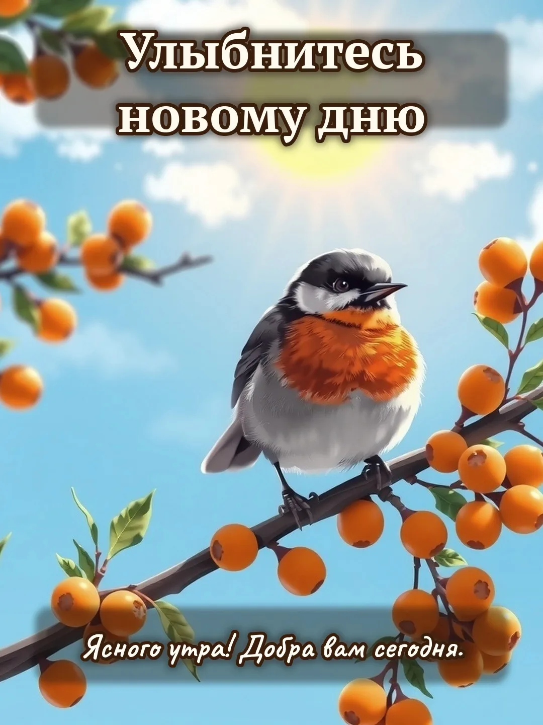 🌸 Улыбнитесь новому дню! Ясного утра! Добра вам сегодня.
